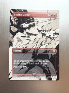 Sozin's Comet - 309 - MTG Avatar: The Last Airbender - Mythic - Borderless - Foto 1 di 2