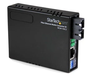 STARTECH 10/100 Convertisseur multimédia fibre vers Ethernet multi mode SC 2 km - 1 x RJ-45 - Photo 1/1