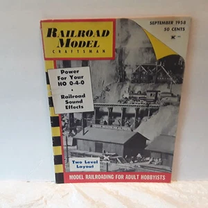 Railroad Model Craftsman September 1958 - Imagen 1 de 1
