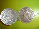 Sweet Pastry Maker Russian Cookie Baker Iron Waffle Vaffly Mold Form New