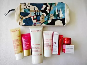 Clarins 6PCS Travel Set With Pouch - Picture 1 of 1