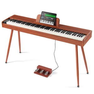 VEVOR Pianoforte Digitale 88 Tasti Completamente Pesati Supporto 4 Gambe - Bild 1 von 12
