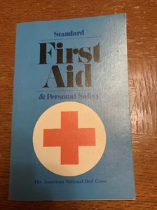 1977 7th P America National Red Cross Standard First Aid & Personal Safety Book - Picture 1 of 6