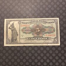 Mexico- 5 Pesos- 1915