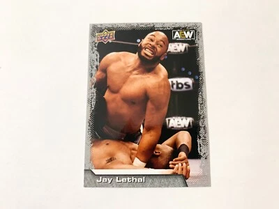 Jay Lethal 2022 Upper Deck AEW Base Card # 32 - Image 1 of 2