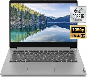 Lenovo IdeaPad 3i 14" FHD Laptop Intel Quad-Core i5 CPU 20GB RAM 1TB SSD Win 11 - Picture 1 of 6