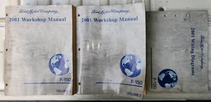 2001 Ford F 150 Pickup Truck Service Manual Set of 3 - Picture 1 of 1
