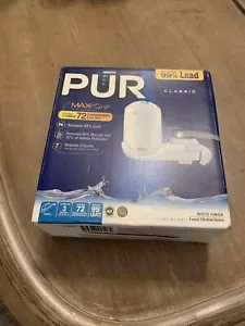 PUR Maxion Faucet Filtration System White Finish with New Filter - Picture 1 of 4