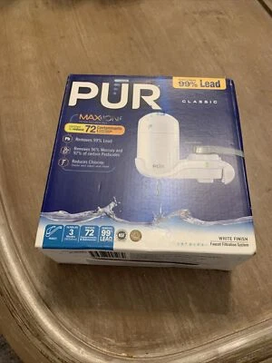 PUR Maxion Faucet Filtration System White Finish with New Filter - Image 1 of 4