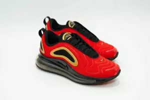 Zapatos para correr para mujer Nike Air Max 720 rojo/negro/oro metálico CU4871 - Imagen 1 de 7