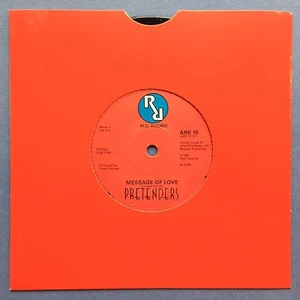 Pretenders - Message Of Love / Porzellan - Real Records ARE-15 Ex Zustand - Imagen 1 de 1