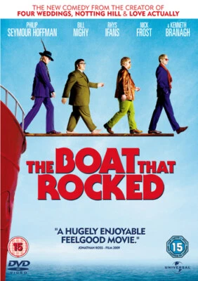 The Boat That Rocked DVD (2009) Philip Seymour Hoffman, Curtis (DIR) cert 15 - Image 1 of 2