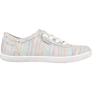 New Women's Skechers BOBS B Cute Blurred Linez Casual Shoe #113844-GYMT Size 9 - Imagen 1 de 5