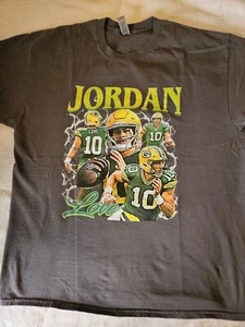 Green Bay Packers Jordan Love 90s Shirt XL - Picture 1 of 1