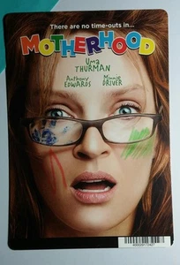 MOTHERHOOD UMA THURMAN EDWARDS DRIVER MINI POSTER BACKER CARD (NOT a movie) - Picture 1 of 2