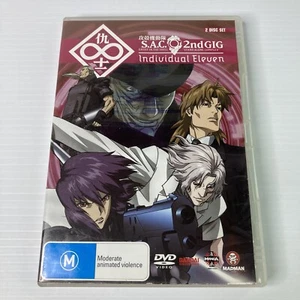 Ghost In The Shell Stand Alone Complex 2nd Gig Individual Eleven DVD 2 Disc Set - Picture 1 of 10