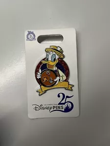 2025 Disney Parks 25th Anniversary Pin Trading 25 Donald Duck Pin Board OE Pin - Picture 1 of 1
