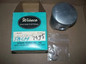 Vintage Snowmobile Sachs Single SA 340 SS Std Bore Wiseco Piston Kit S-336-S - Picture 1 of 5