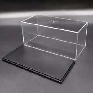Acrylic Display Case Model Show Dustproof Transparent Storage Box Multiple Size - Picture 1 of 24
