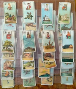 Carreras Fortune Telling (Head Inset) 1926 Full Set of 36 Cards #2 - Picture 1 of 11