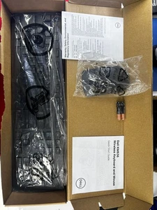 BRAND NEW Dell C8GHF KM636-BK-US Wirelesss Keyboard & Mouse Combo BLACK - Picture 1 of 2