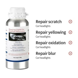 Efficient Car Headlight Restoration Liquid, Headlight Restorer Headlight Cleaner - Imagen 1 de 9