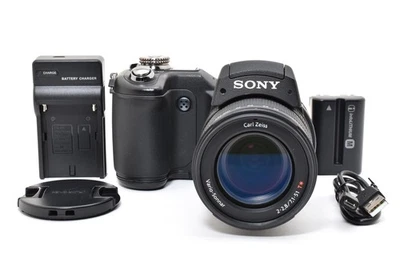 【 MINT 】Sony Cyber-Shot DSC-F828 8.0MP Digital Camera Black From JAPAN - Image 1 of 4