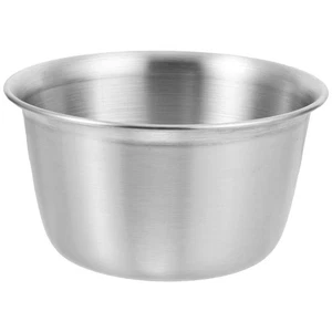 Stainless Steel Cooking Bowl Kitchen Convenient Serving Deep Soup Bowls - Picture 1 of 12