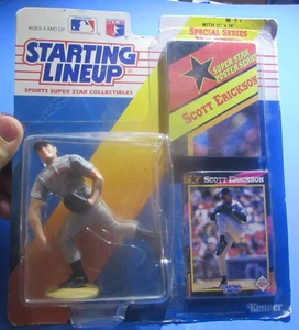 1992  KENNER  STARTING LINEUP  - SCOTT ERCICKSON  -  UNOPENED - Picture 1 of 5