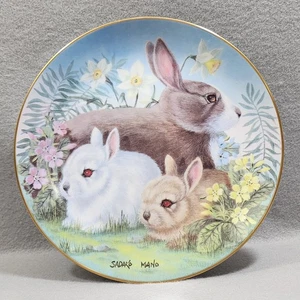 1982 Everyone's Friends Springtime 8,5" Sammler Dekorateur Teller von Sadako Mano - Bild 1 von 8