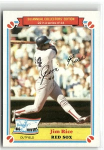 1983 Topps Drake's Big Hitters #22 Jim Rice Boston Red Sox - Picture 1 of 2