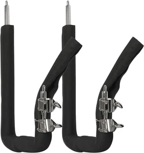 2Pcs Stainless Steel Storage for Kayaks & Paddle Boards Rail Mounted Heavy Duty - Picture 1 of 9