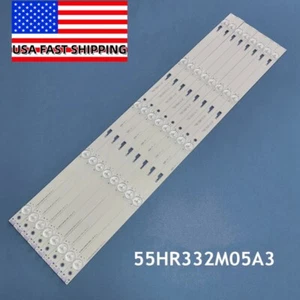 LED Backlight Bars For Toshiba 55L510U18 55U3600C 55L26CMC 55U36EBC 55L2600C - Picture 1 of 8