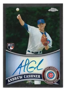 Andrew Cashner 2011 Topps Chrome Autograph Rookie Auto #191 - Picture 1 of 2