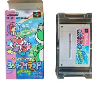 Super Mario World 2: Yoshi's Island, Japanese Edition (Nintendo, 1995) - Picture 1 of 2