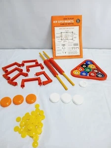 Vtg 1961 Mattel Super-Magnetel Game Pieces for Replacement Parts - Picture 1 of 12