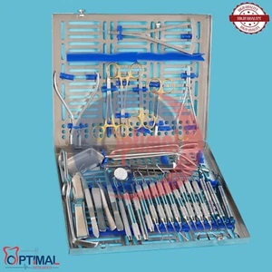 33 Stck. Implantologie Chirurgisches Instrument Advanced Zahnimplantat Oralchirurgie Kit - Bild 1 von 4