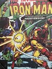 The Invincible Iron Man Marvel Comics Wood Wall Art Frame New 7&quot;X10