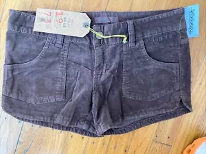 NWT Free Your Mind women’s billabong corduroy Brown shorts Surfrider Sz1 - Picture 1 of 6