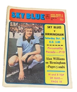 COVENTRY CITY V BIRMINGHAM CITY - DIVISION ONE - 28/10/1972 - Picture 1 of 1
