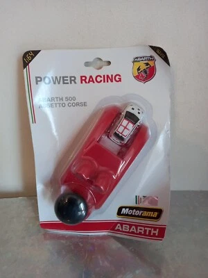 ABARTH 1:64 POWER RACING! MOTORAMA BLISTER NUOVO 500 ASSETTO CORSE - Immagine 1 di 4