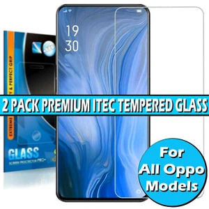 Tempered Glass Screen Protector For OPPO A5 A9 A53 A52 A54 A74 A94 Find X2 X3 5G - Picture 1 of 12