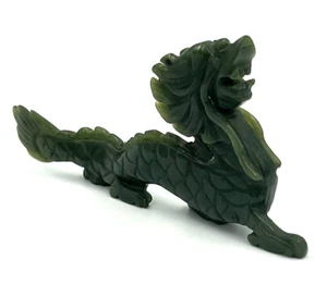 Antique Chinese Jade Superbly Hand Carved Dragon - Picture 1 of 10