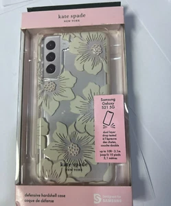 Kate Spade new york Defensive Hardshell Case Samsung Galaxy S21 5G NY Clear - Picture 1 of 6