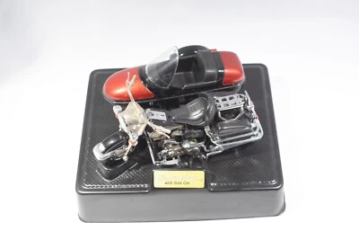 Electra deslizamiento con coche lateral Harley Davidson juguete fundido a presión Foto 1 de 4