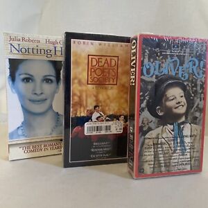 notting hill dead poets society oliver new sealed VHS