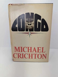 CONGO by Michael Crichton (1980, Hardcover) BCE- hardcover novel book - Imagen 1 de 6