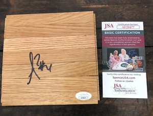 Tablero de piso 6x6 firmado por Alan Anderson Toronto Raptors/Michigan State con certificado de autenticidad de la JSA - Imagen 1 de 1