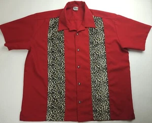 3XL Lansky Bros Hemd Herren Bowling Memphis Rockabilly Elvis Leopard Würfel Knöpfe - Bild 1 von 6