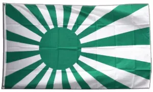 Fahne Fanflagge grün weiß Flagge grüne Hissflagge 90x150cm - Bild 1 von 1